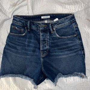 Good American denim shorts